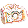 Card holder with watch